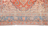 Antique Mohtasham Kashan Rug 4'4'' x 6'5''