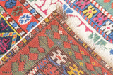 Antique Caucasian Kazak Rug 3'7'' x 7'7''