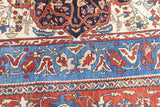 Antique  Farahan Sarouk Rug 4' 4" x 6' 6"