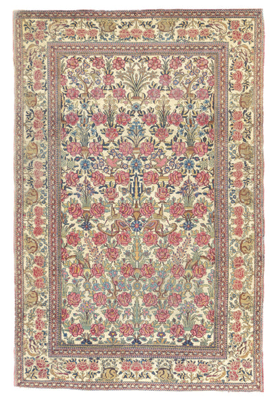 Antique Tehran Rug 4'7'' x 6'11''