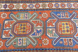 Antique Caucasian Kazak Rug 3'5'' x 6'3''
