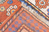 Antique Caucasian Kazak Rug 3'5'' x 6'3''