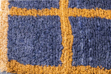 Vintage Swedish Rug 4'1'' x 4'10''