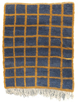 Vintage Swedish Rug 4'1'' x 4'10''