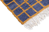Vintage Swedish Rug 4'1'' x 4'10''