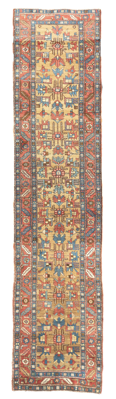 Antique Bakhshayesh Rug 3' x 12'11''