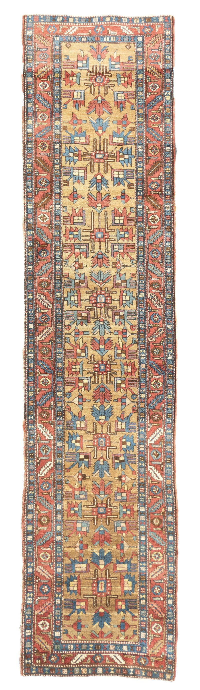 Antique Bakhshayesh Rug 3' x 12'11''