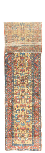 Antique Bakhshayesh Rug 3' x 12'11''