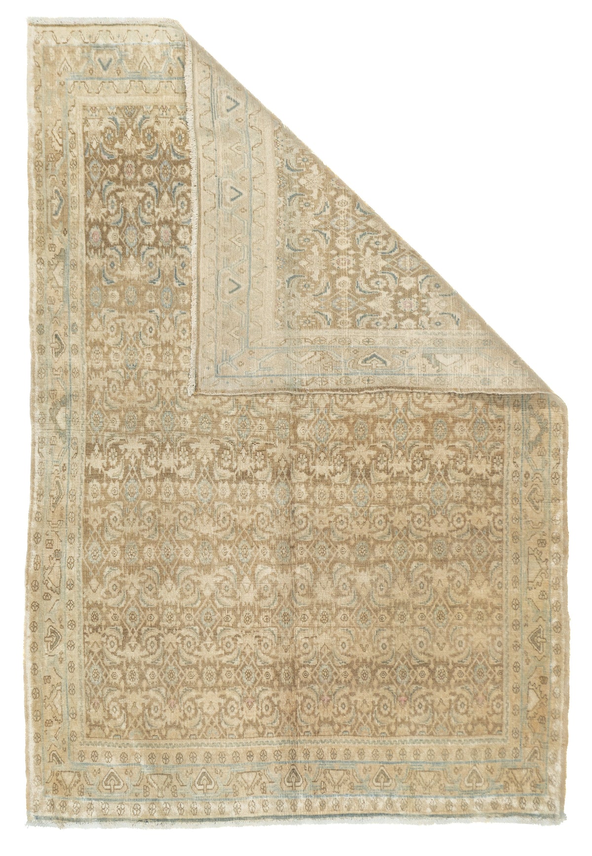 Vintage  Tabriz Rug 3'8'' x 5'6''
