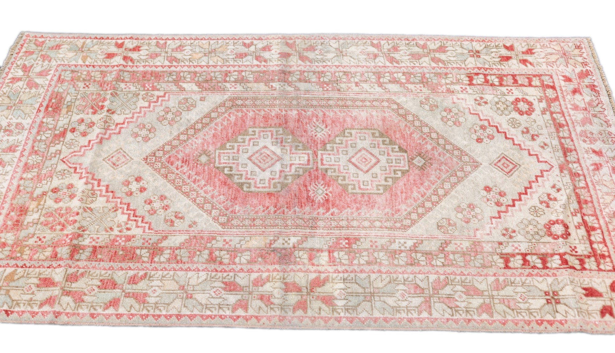 Vintage Anatolian Rug 3'5'' x 5'5''