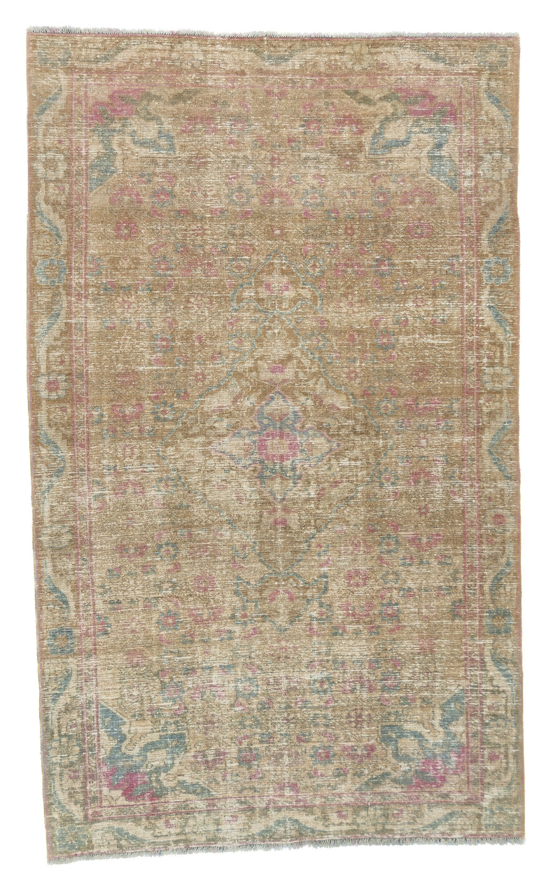 Vintage  Tabriz Rug 3'11'' x 6'4''