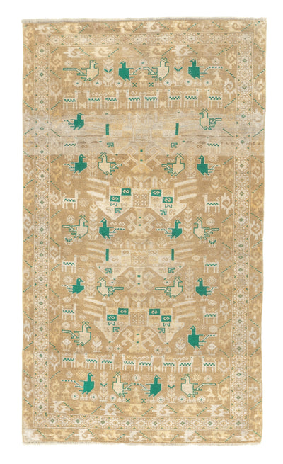 Antique Malayer Rug 3'5'' x 6'1''