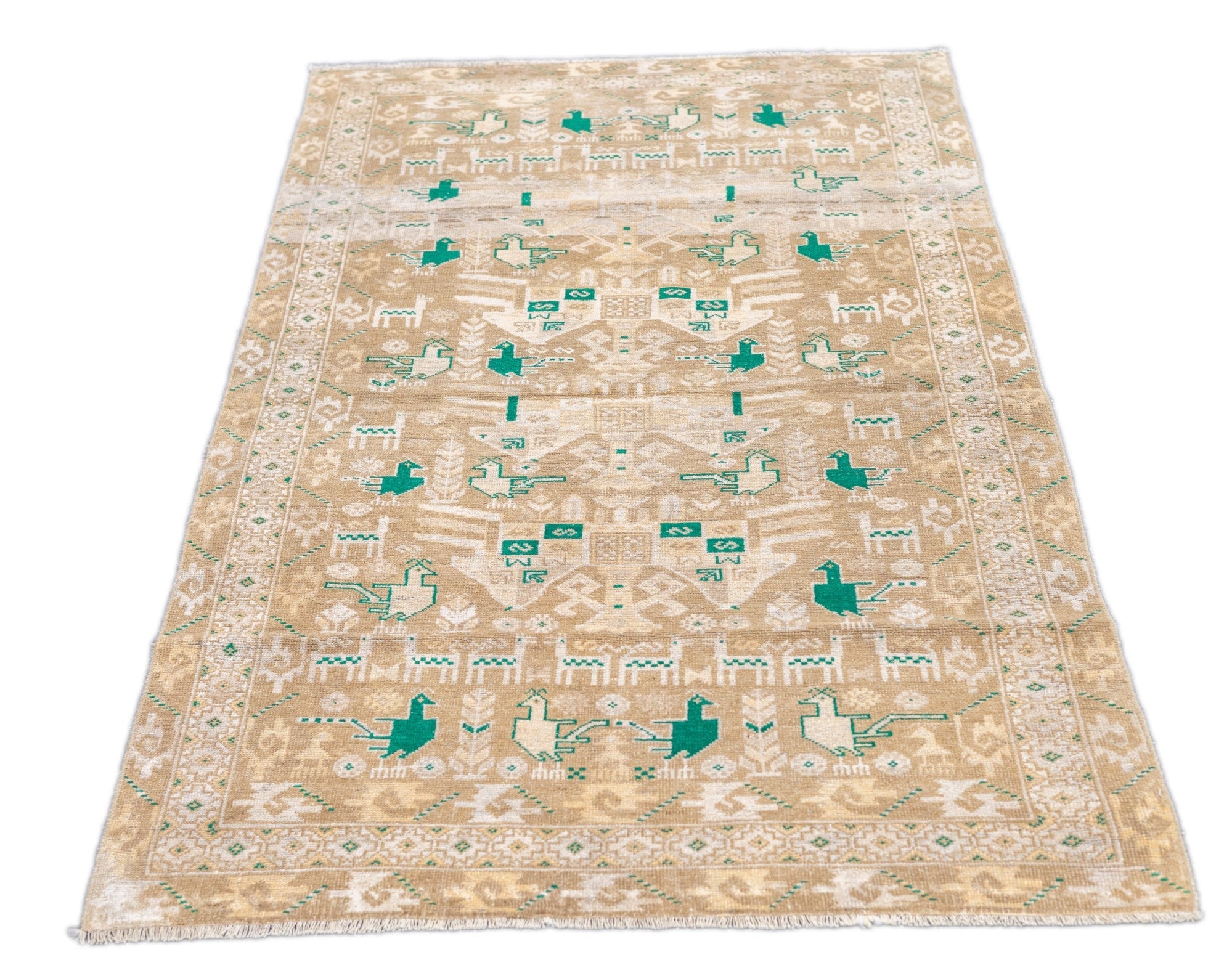 Antique Malayer Rug 3'5'' x 6'1''