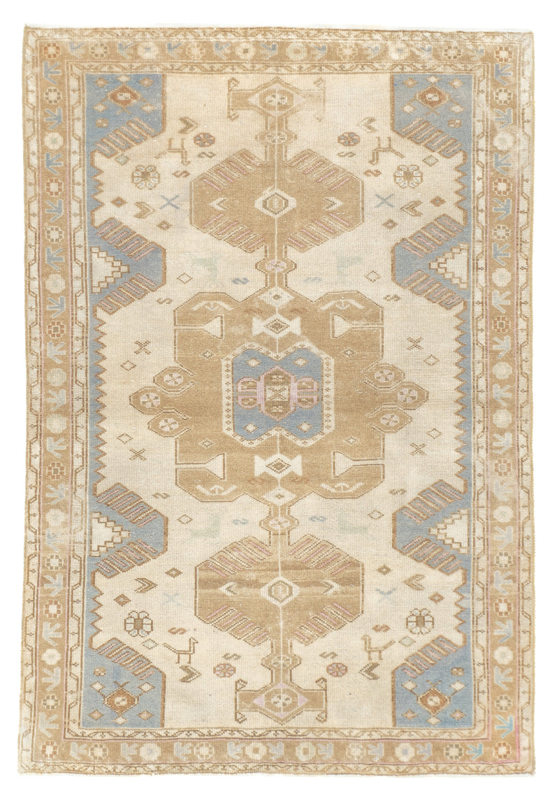 Vintage Malayer Rug 3'2'' x 4'8''