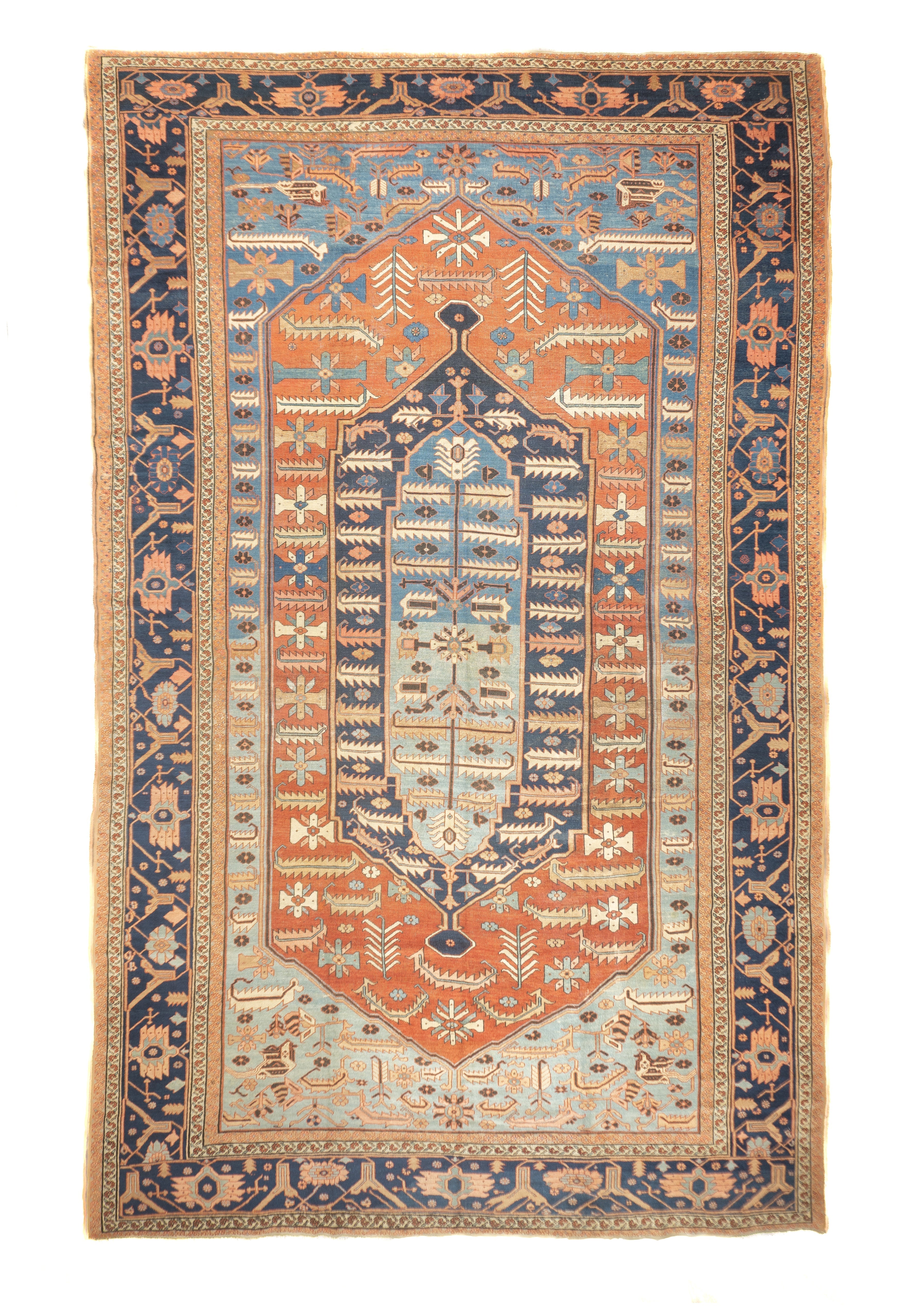 Antique Bakshayesh Rug 11'5'' x 18'3''