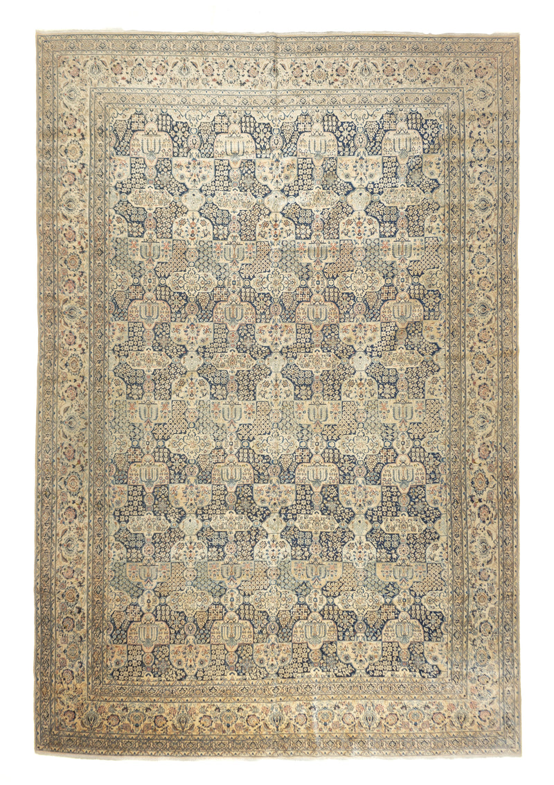 Extremely Fine  Nain Habibian Wool and Silk Rug 10'10'' x 16'5''