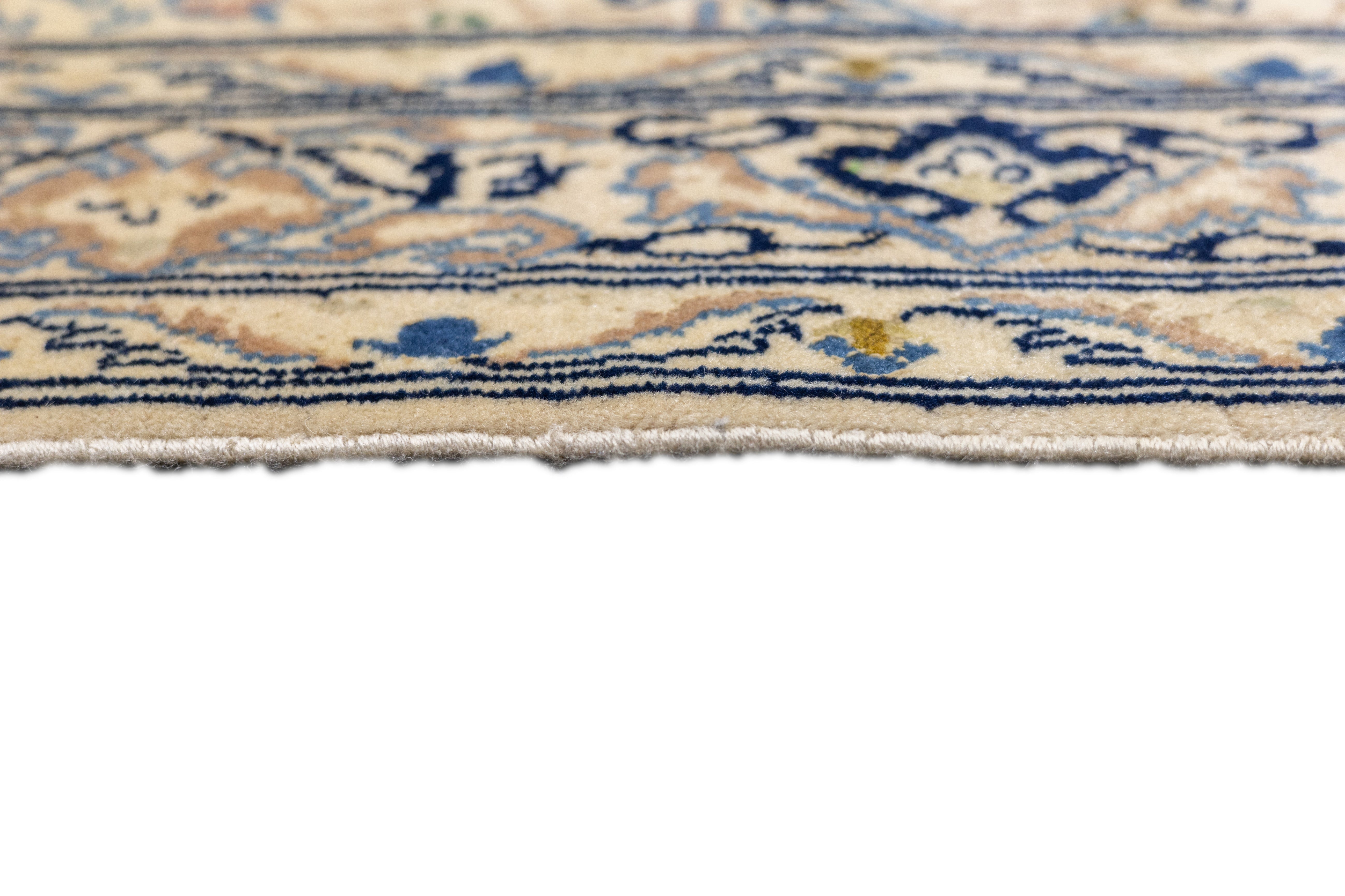 Extremely Fine  Nain Habibian Wool and Silk Rug 10'10'' x 16'5''
