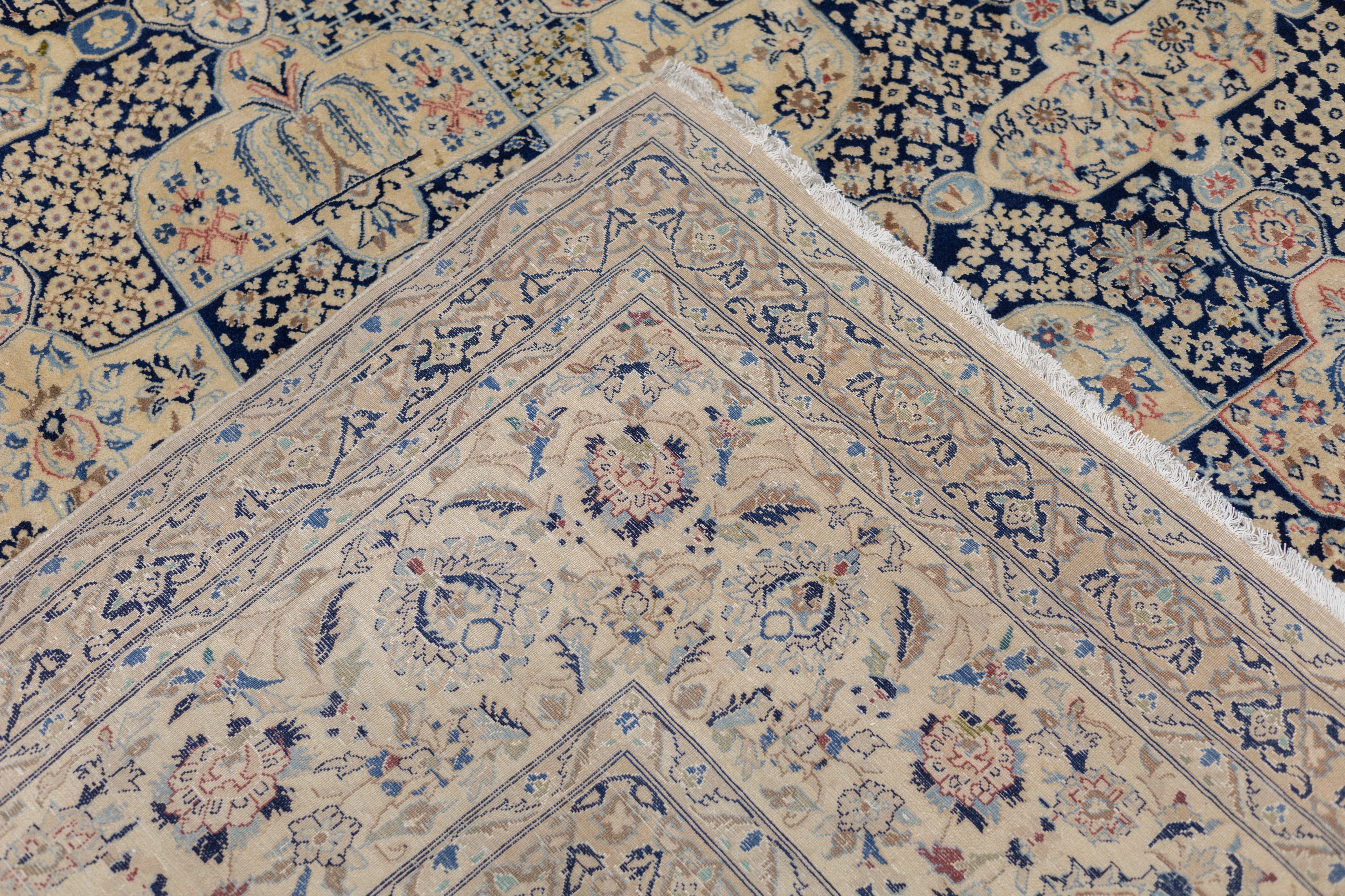 Extremely Fine  Nain Habibian Wool and Silk Rug 10'10'' x 16'5''