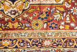 Antique Silk Kerman Rug 4'5'' x 6'3''