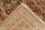 Antique Silk Kerman Rug 4'5'' x 6'3''
