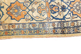 Antique Silk  Heriz Rug 4' 6" x 5' 10"