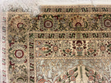 Antique Silk Hereke Rug 3' 4'' x 5' 1"