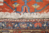 Antique Heriz Runner 3'3'' x 14'7''