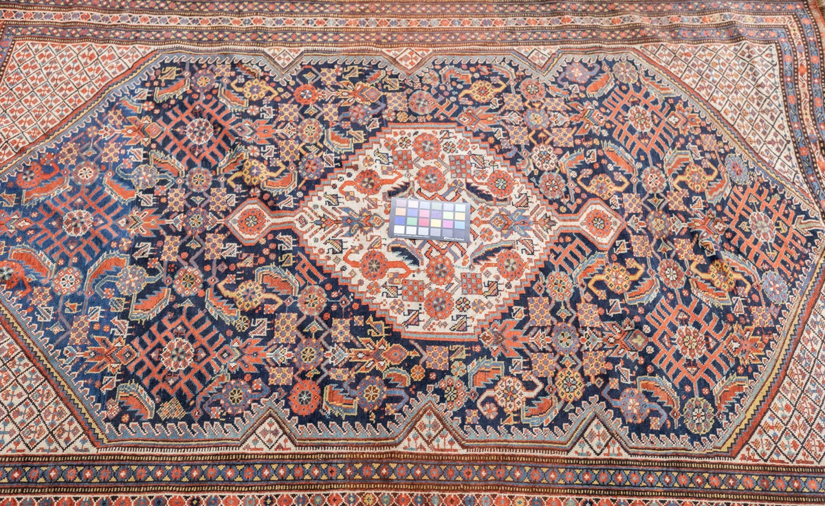 Antique Gashgai Rug 4'7'' x 6'3''