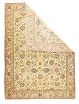 Extremely Fine Antique  Tehran Wool Rug 7'10'' x 10'5''