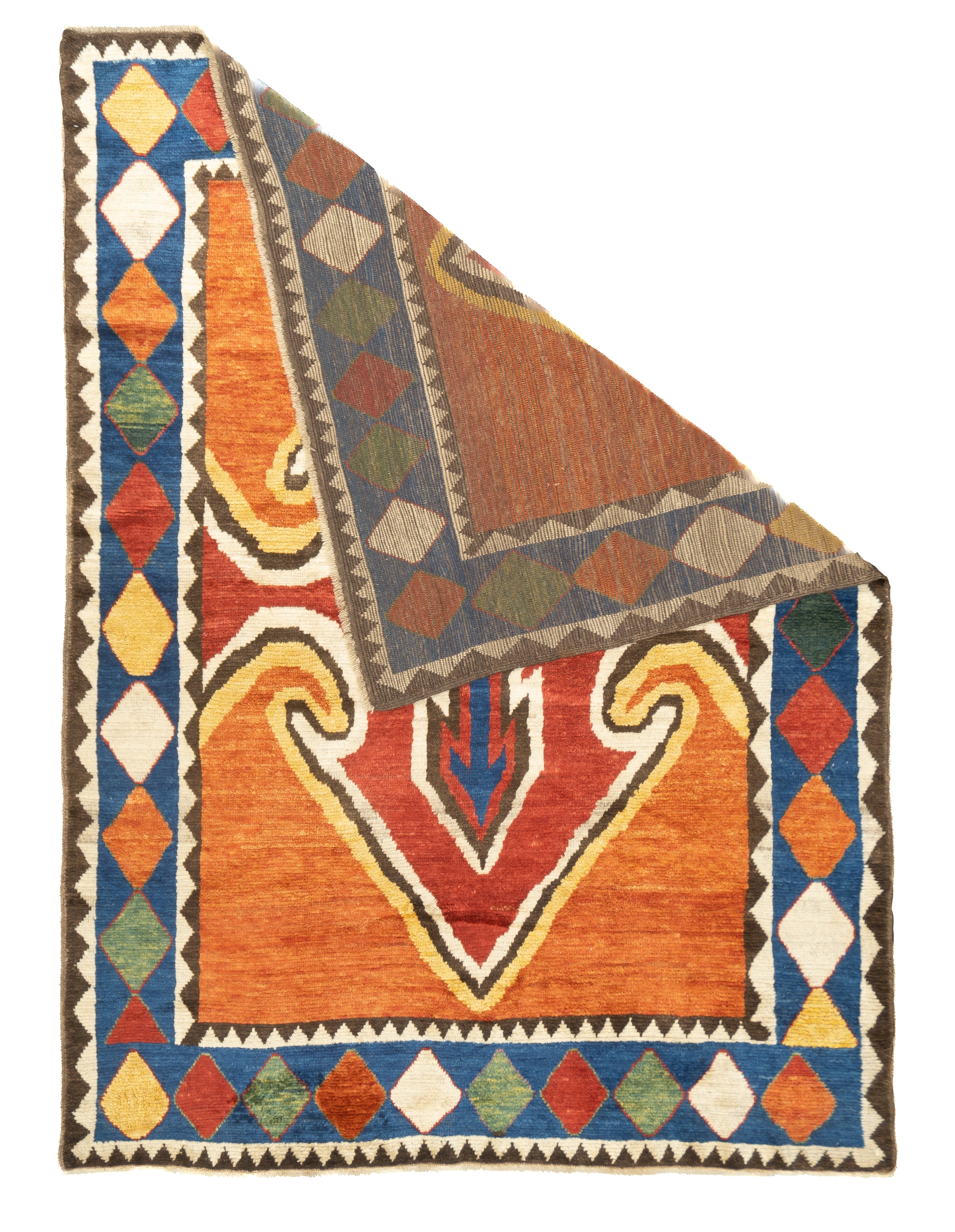 Antique  Gabbeh Rug 5' 10" x 7' 11"