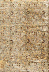Antique Silk Turkish Hereke Rug 6' 10" x 10' 0"