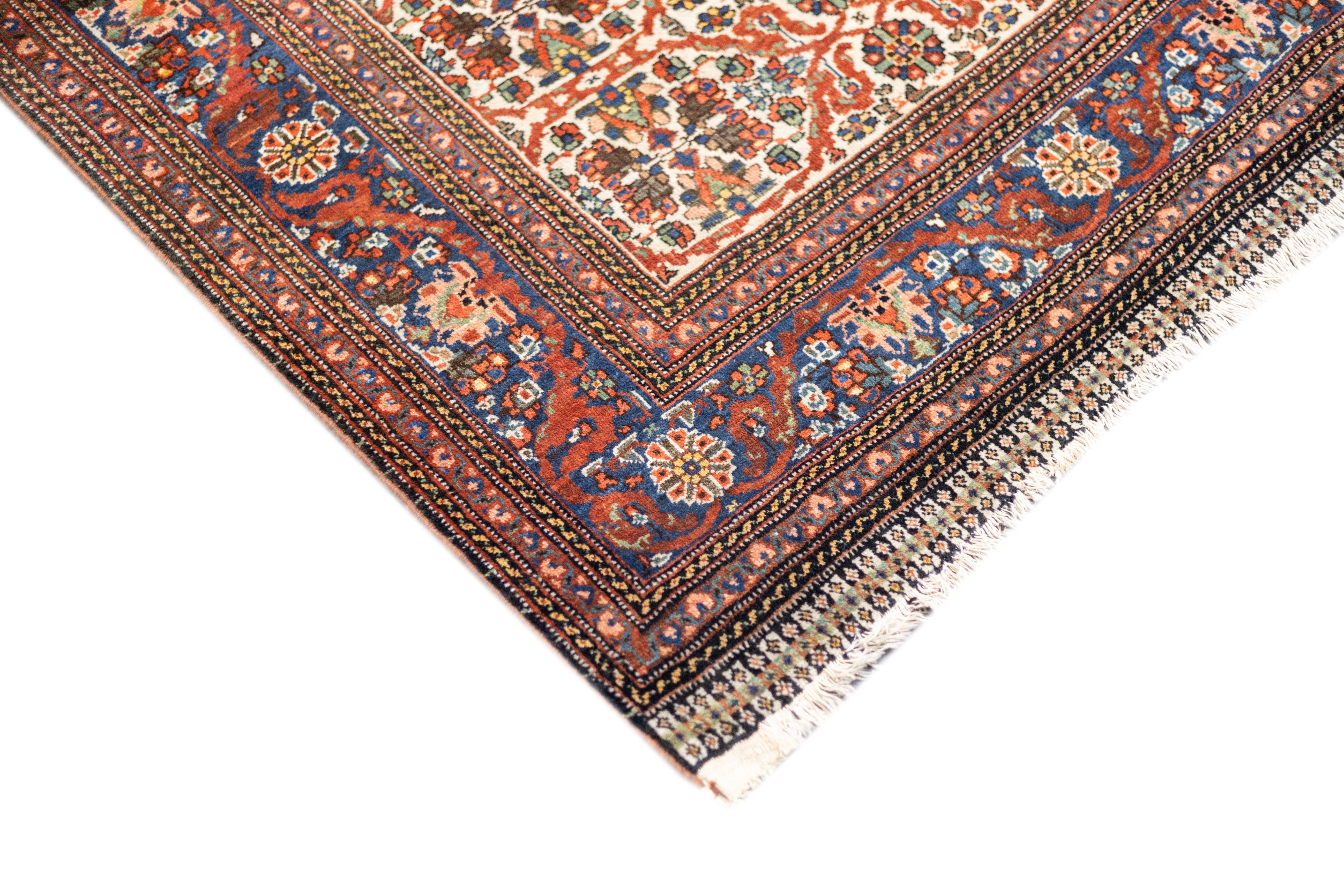 Antique Qashqai Rug 6'11'' x 10'6''