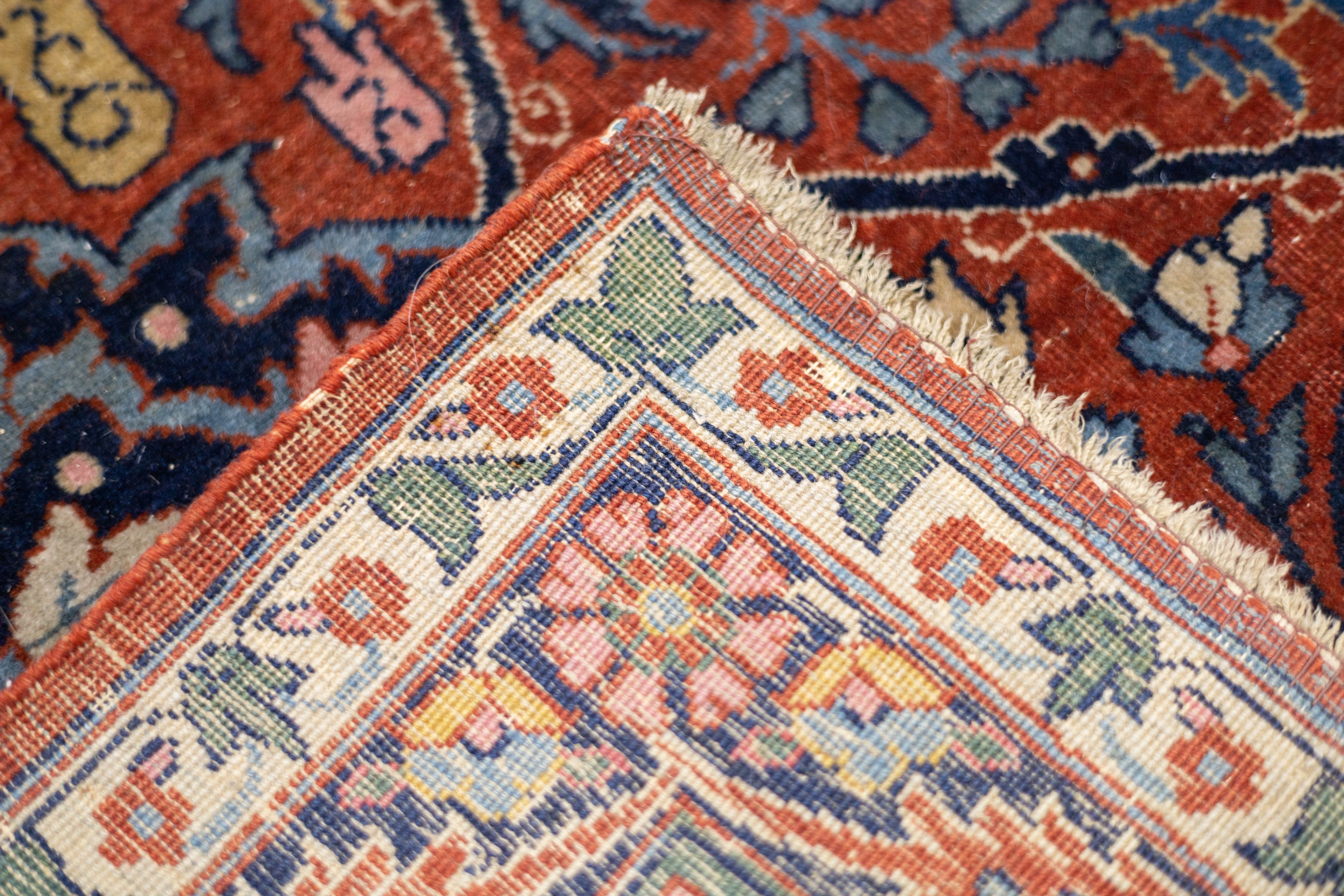 Fine Antique Tehran Rug 8'8'' x 11'10''