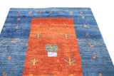Fine Vintage Tribal  Gabbeh Rug 6'3'' x 9'3''
