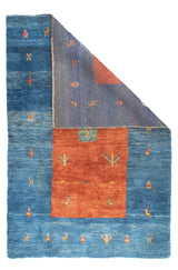 Fine Vintage Tribal  Gabbeh Rug 6'3'' x 9'3''
