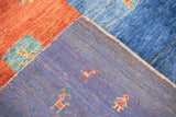 Fine Vintage Tribal  Gabbeh Rug 6'3'' x 9'3''