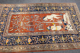 Antique Haji Jalili Tabriz Rug 4'8'' x 6'0"
