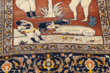 Antique Haji Jalili Tabriz Rug 4'8'' x 6'0"