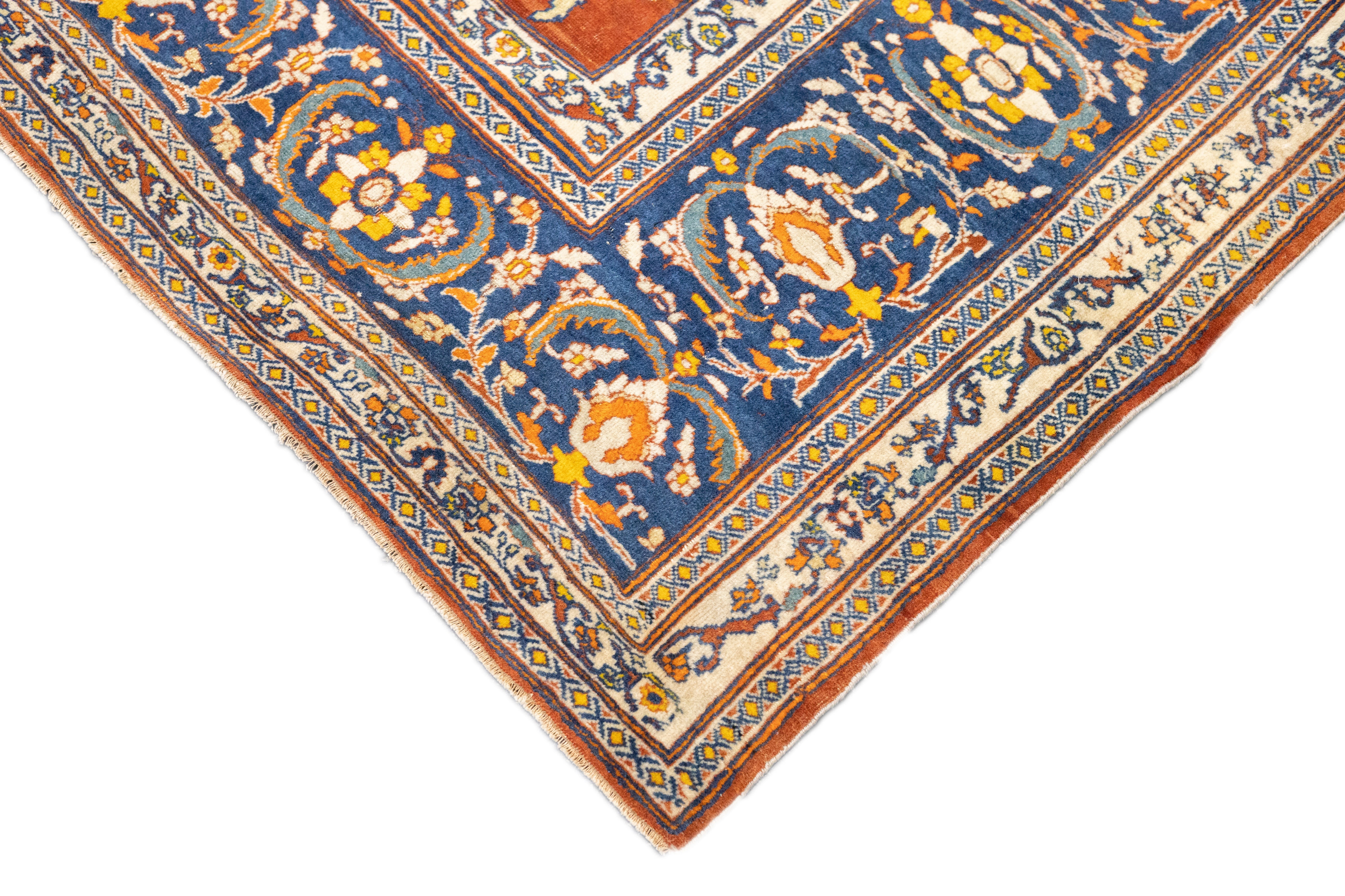 Antique Haji Jalili Tabriz Rug 4'8'' x 6'0"
