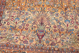 Antique  Kashan Rug 4'6'' x 6'9''