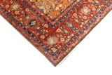 Antique  Kashan Rug 4'6'' x 6'9''