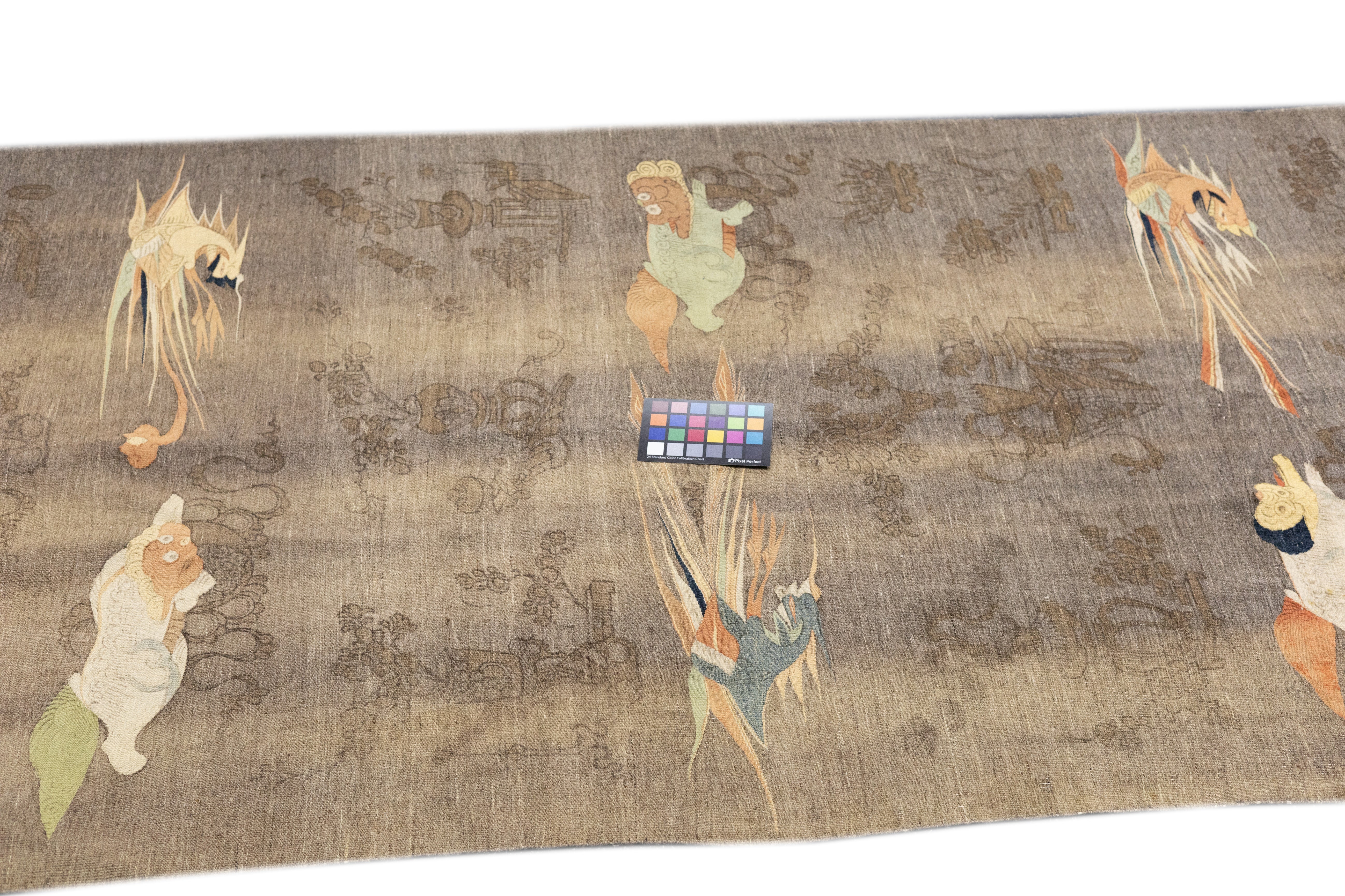 Fine Vintage Turkish Flat Weave Rug 3'11'' x 8'3''