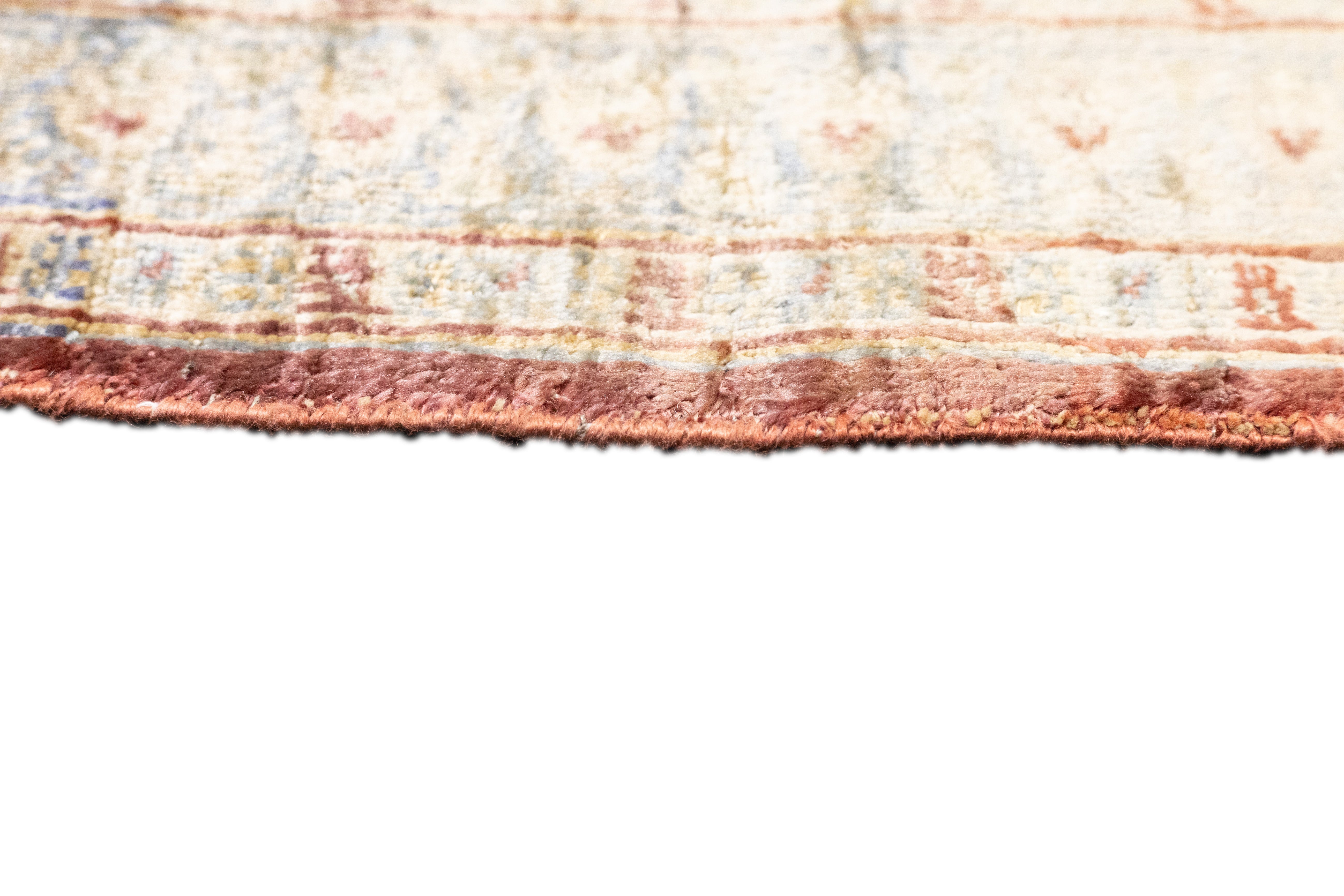 Antique Silk  Rug 4'1'' x 5'5''