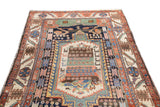 Fine Antique  Tribal Bakhtiari Rug 4'11'' x 9'7''