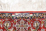 Extremely Fine Isfahan Wool & Silk Rug 3'8'' x 5'3''