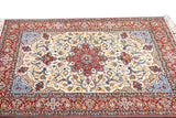 Extremely Fine Isfahan Wool & Silk Rug 3'8'' x 5'3''