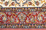 Extremely Fine Isfahan Wool & Silk Rug 3'8'' x 5'3''