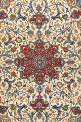 Extremely Fine Isfahan Wool & Silk Rug 3'8'' x 5'3''