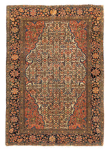 Antique Persian Farahan Sarouk 3'5'' x 5'
