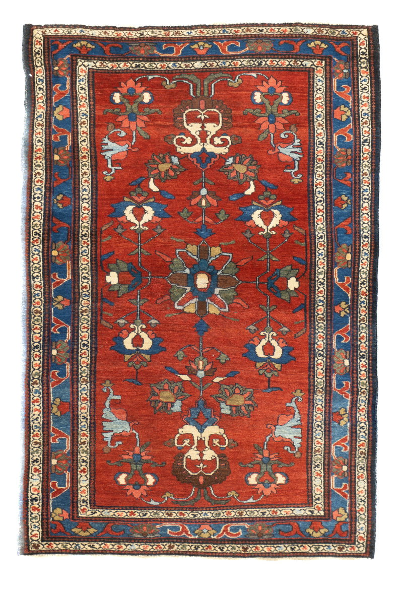 Fine Antique Farahan Rug 3'6'' x 5'0
